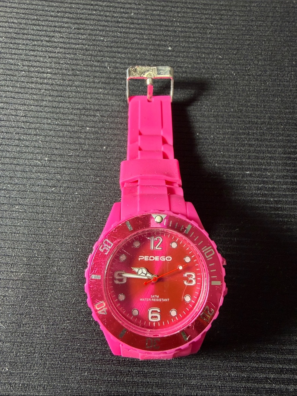 Pink Women's Silicone Sport Watch